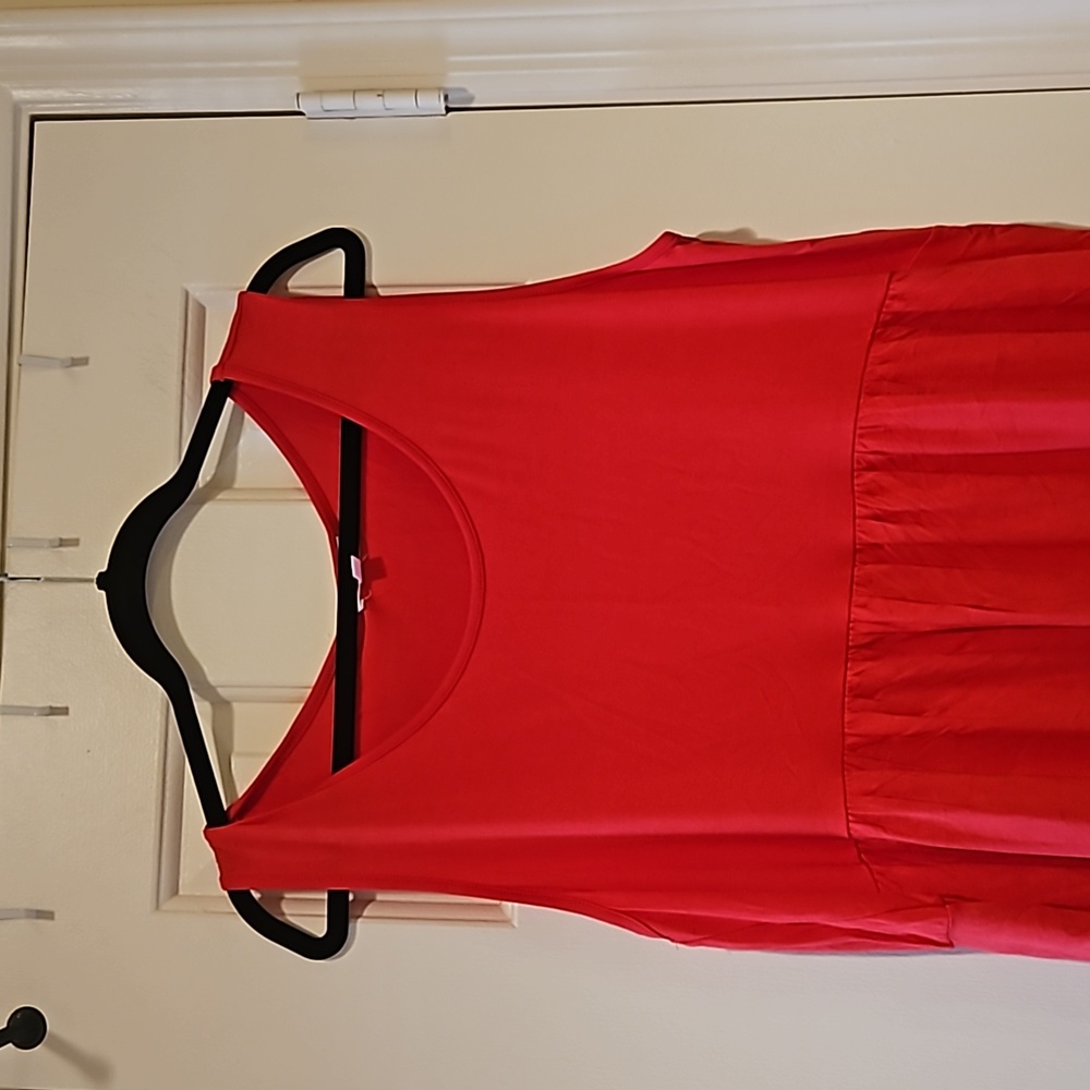 Chic Soul NWOT Red Weekender Top Size 2xl - Picture 3 of 6